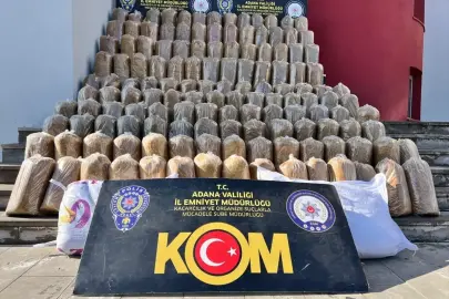 Adana'da 2,5 ton kaçak tütün ele geçirildi