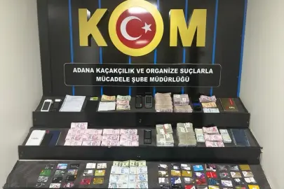 Adana'da tefecilik operasyonunda 5 şüpheli yakalandı