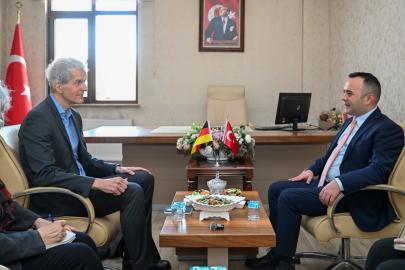 Almanya Federal Cumhuriyeti Büyükelçiliği elçisi Stefan Bredohl Erzurum’da