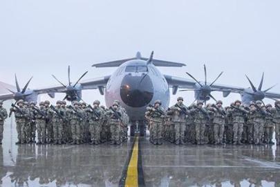 Almanya'da gövde gösterisi! 2 bin Türk askeri katılıyor, birlikler bölgeye ulaştı