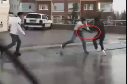 Ankara'da pompalı tüfekli kavga kamerada: 2 gözaltı