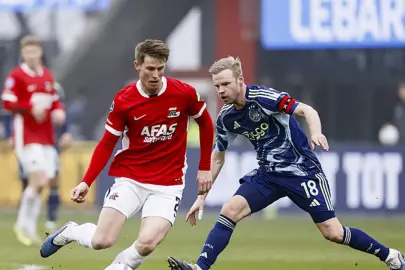 AZ Alkmaar ile Ajax puanları paylaştı!