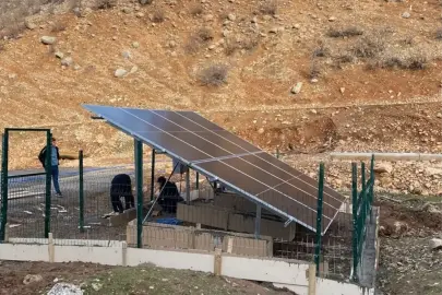 Batman'da hayvanların su ihtiyacı güneş enerjisiyle karşılandı