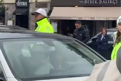 Bebek'te trafiği kapatıp aracında dans eden kadın gözaltına alındı; kaçarken yakalandı