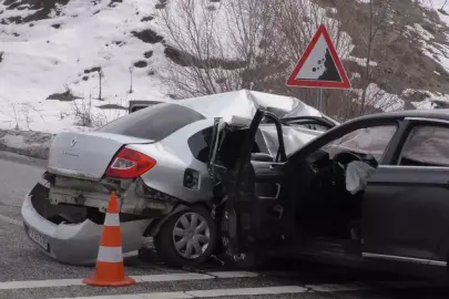 Bingöl'de korkunç kaza: 1 ölü, 5 yaralı