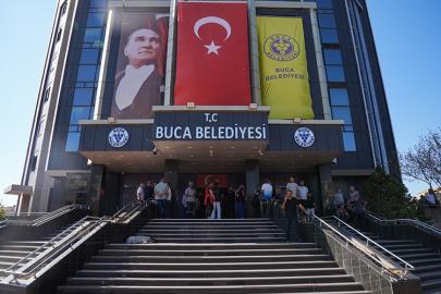 Buca Belediyesi'nde bir günlük eylem
