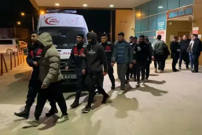 Bursa'da 7 kaçak göçmen yakalandı