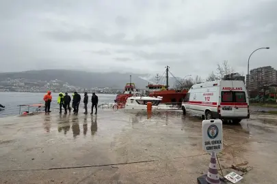 Bursa'da denizde erkek cesedi bulundu