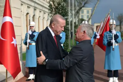 Cumhurbaşkanı Erdoğan, Ürdün Kralı 2'nci Abdullah ile İstanbul'da Görüştü