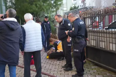 Dairede çıkan yangında 1 kişi yaralandı