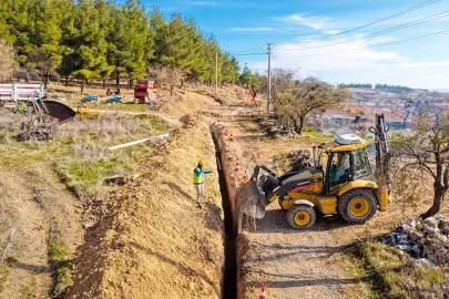 Denizli’de 2 bin 718 metrelik içme suyu hattı yenileniyor