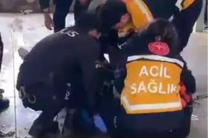 Dere yatağına düştü, duran kalbi çalıştırıldı