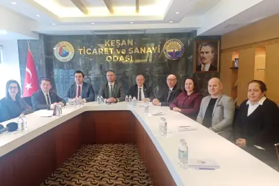 Edirne'de Keşan TSO'dan 2025 panoraması
