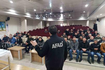 Elazığ’da çığ eğitimleri sürüyor