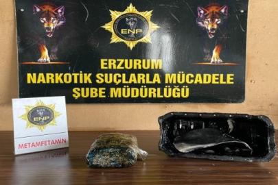 Erzurum’da 3 kilo uyuşturucu ele geçirildi: 2 tutuklama