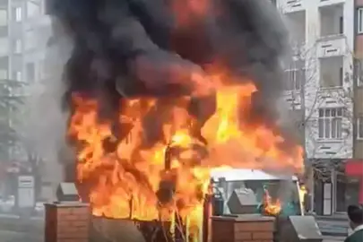 Gaziantep'te Halk Otobüsü Yangını: Yolcular Güvenle Tahliye Edildi