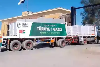 Hayrat İnsani Yardım Derneğinden Gazze'ye 475 bin kurban konservesi