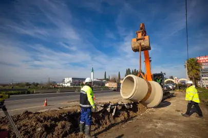 İzmir'de su birikintilerine kalıcı çözüm