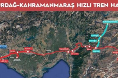 Kahramanmaraş’a hızlı trenle Doğu Akdeniz açılımı