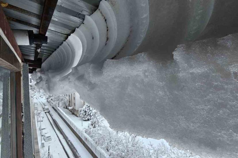 Karın başkenti Bitlis’te kış geri geldi