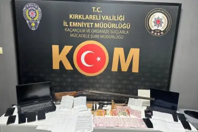 Kırklareli'nin Babaeski ilçesinde rüşvet operasyonunda 7 şüpheli gözaltına alındı