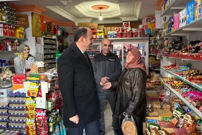 Konya'da Başkan Altay iftar öncesi esnafla buluştu