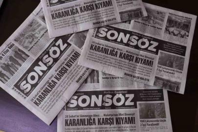 Malatya Sonsöz Gazetesi’nden 28 Şubat protestosu