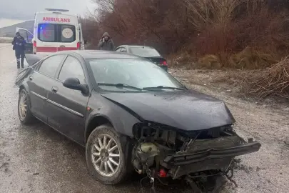 Malatya'da devrilen otomobildeki 5 kişi yaralandı
