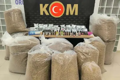 Manisa'da kaçak tütün operasyonu; 5 gözaltı