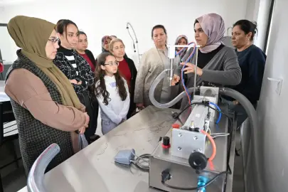 Mersin’de kadın üreticilere destek