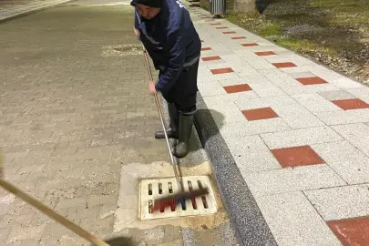 Muğla Milas'ta yağış öncesi seferberlik