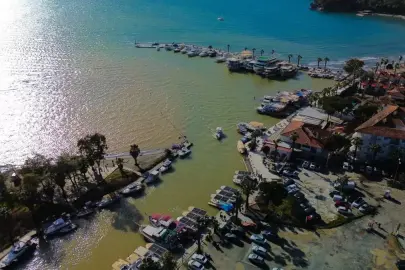 Muğla'da Sağanak ve Fırtına Sonrası Denizin Rengi Değişti