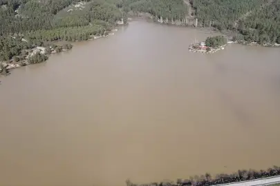 Muğla'daki Ula Göleti'nin su seviyesi son yağışlarla eski günlerine döndü