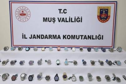 Muş’ta 3 milyon TL değerinde gümrük kaçağı saat ele geçirildi