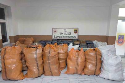 Van’da gümrük kaçağı malzeme ele geçirildi
