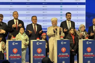 Yalova'da Sosyal Konutların Sahipleri Kura ile Belirlendi