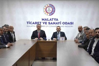 BBP Genel Başkanı Destici’den Malatya TSO’ya ziyaret