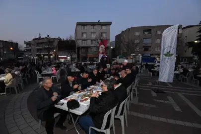 Bursa Osmangazi’nin gönül sofrası Bağlarbaşı’na kuruldu