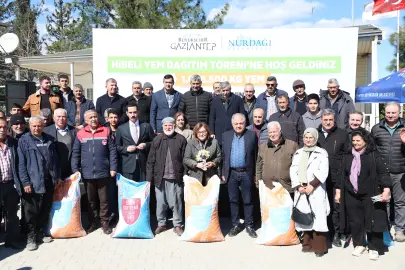 Gaziantep’te üreticiye rekor yem desteği