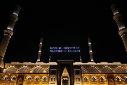 Kadir Gecesi pazartesi günü idrak edilecek