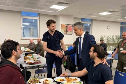 Mengücek Gazi Hastanesi’nde iftar programı düzenlendi