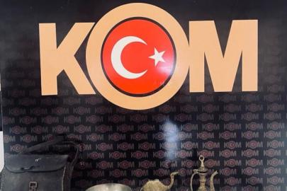 Muş’ta tarihi eser operasyonu: 25 parça ele geçirildi