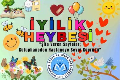 Şifa veren sayfalar: Kütüphaneden hastaneye sevgi köprüsü