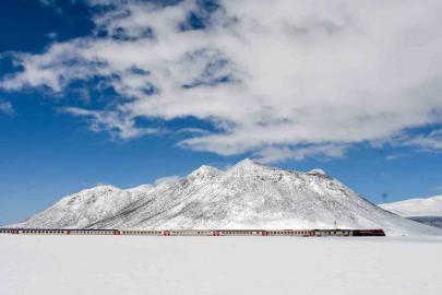 Van Gölü Ekspresi, Kirkor Dağı manzarasıyla görsel şölen sunuyor