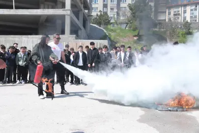 Ankara Keçiören'de gençlere afet bilinci