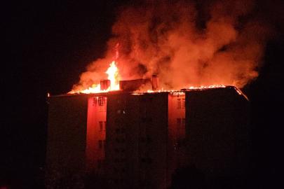 Aydın'da lise yurdunda yangın paniği: 46 öğrenci tahliye edildi