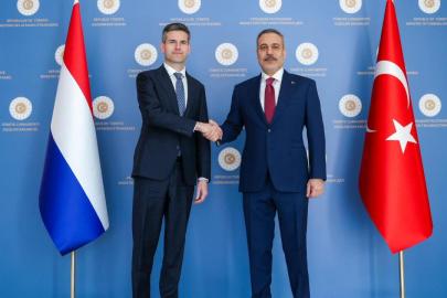 Bakan Fidan, Hollandalı mevkidaşı Berendsen ile bir araya geldi