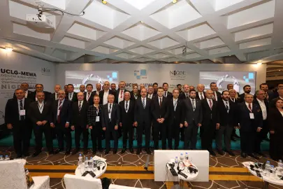 Başkan Altay UCLG MEWA toplantısında konuştu