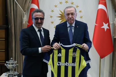 Cumhurbaşkanı Erdoğan, Hamdi Ulukaya'yı kabul etti