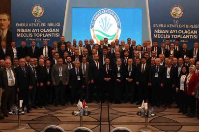 Enerji Kentleri Birliği Başkanı Mehmet Sekmen güven tazeledi